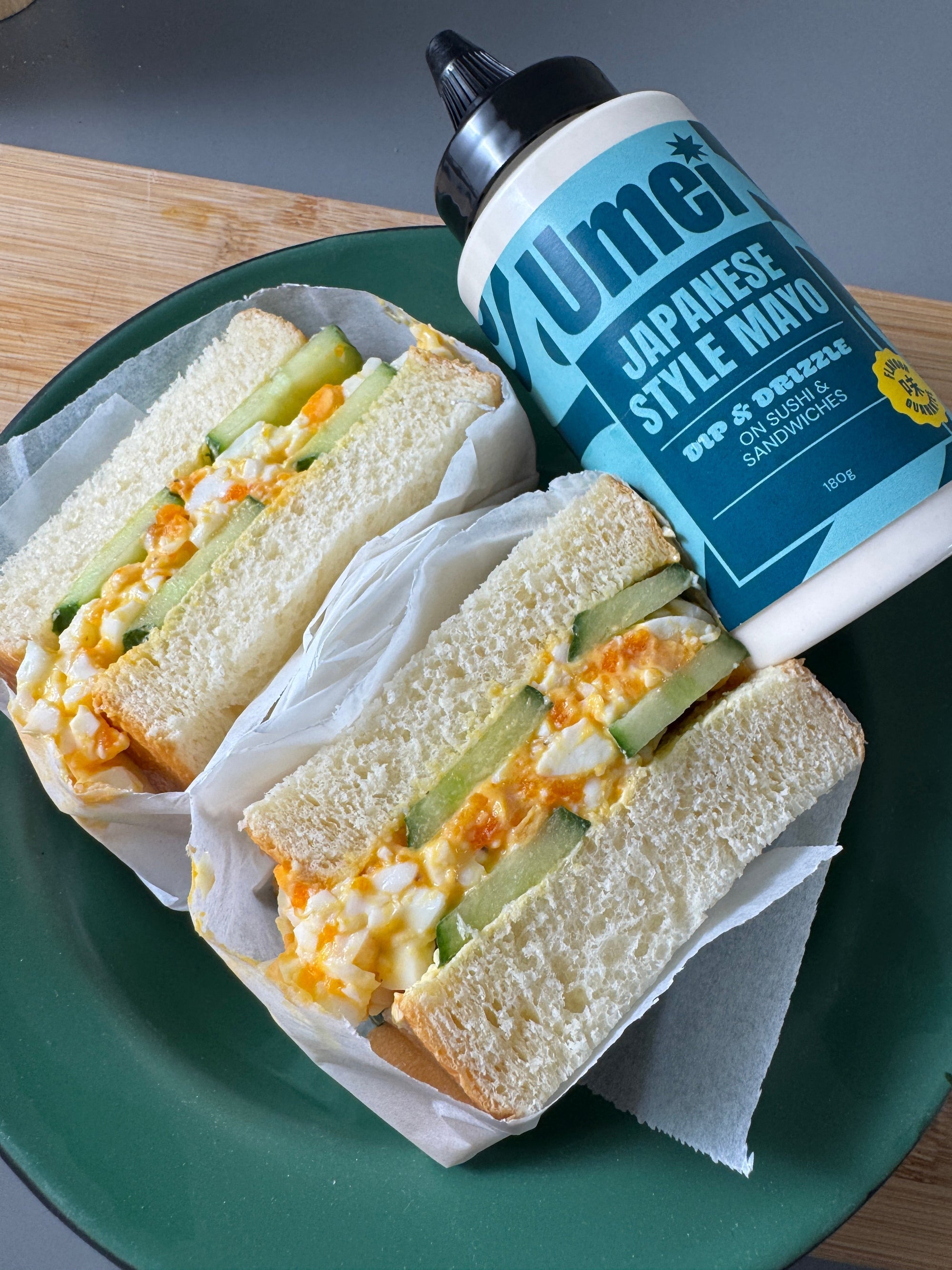 Japanese Egg Salad Sandwich with Umami Twist