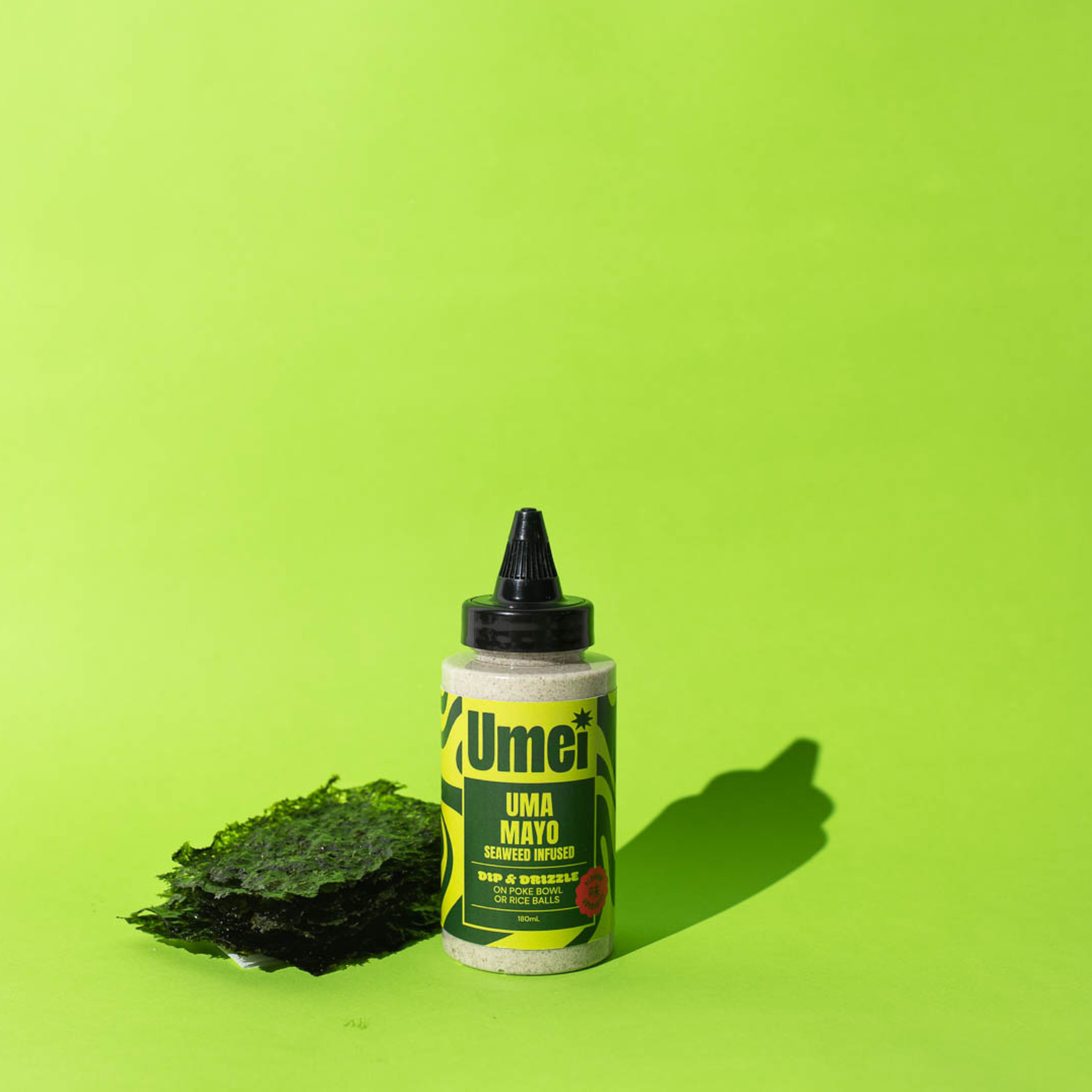 Nori chips with Umei Seaweed infused mayo