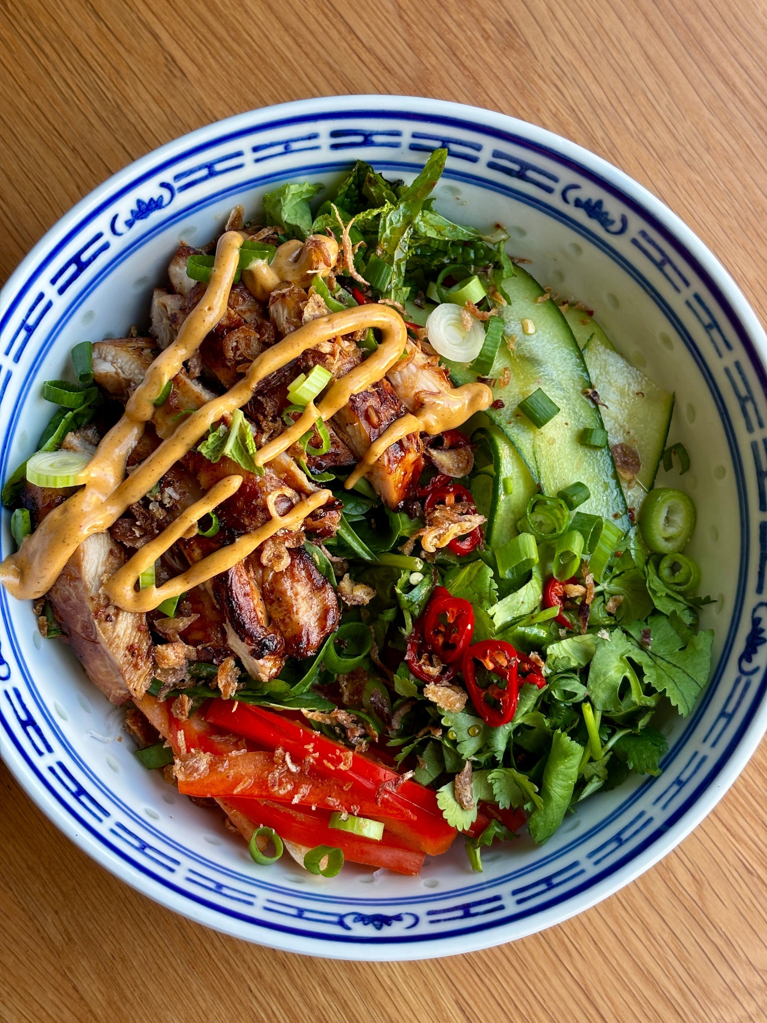 Chicken Vermicelli Noodle Bowl